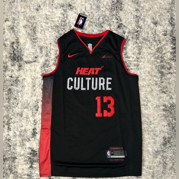 Other - Black and Red Heat Culture Basketball Jersey